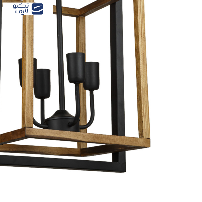  لوستر آویز چهار شعله چشمه نور کد 2224/4