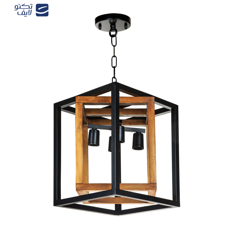 لوستر آویز 4 شعله چشمه نور کد 2234/4