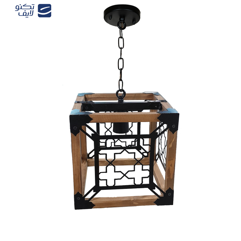 لوستر آویز یک شعله چشمه نور کد 2239/1 لوستر آویز یک شعله چشمه نور کد 2239/1