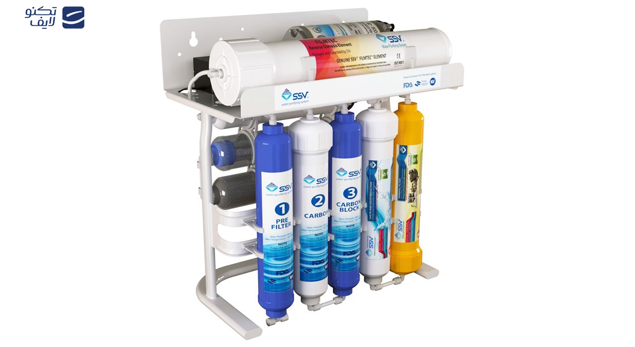 دستگاه تصفیه کننده آب خانگی اس اس وی مدل PureLine X900 دستگاه تصفیه کننده آب خانگی اس اس وی مدل PureLine X900