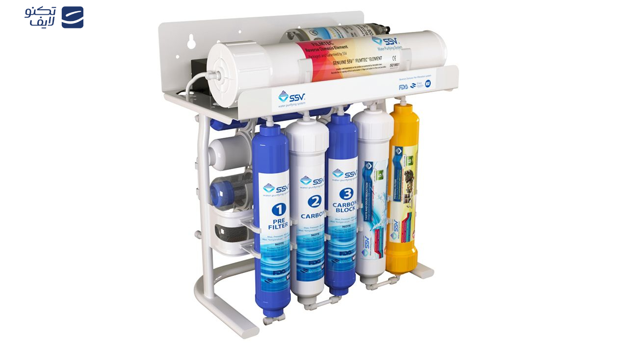 دستگاه تصفیه کننده آب خانگی اس اس وی مدل PureLine X1000 دستگاه تصفیه کننده آب خانگی اس اس وی مدل PureLine X1000