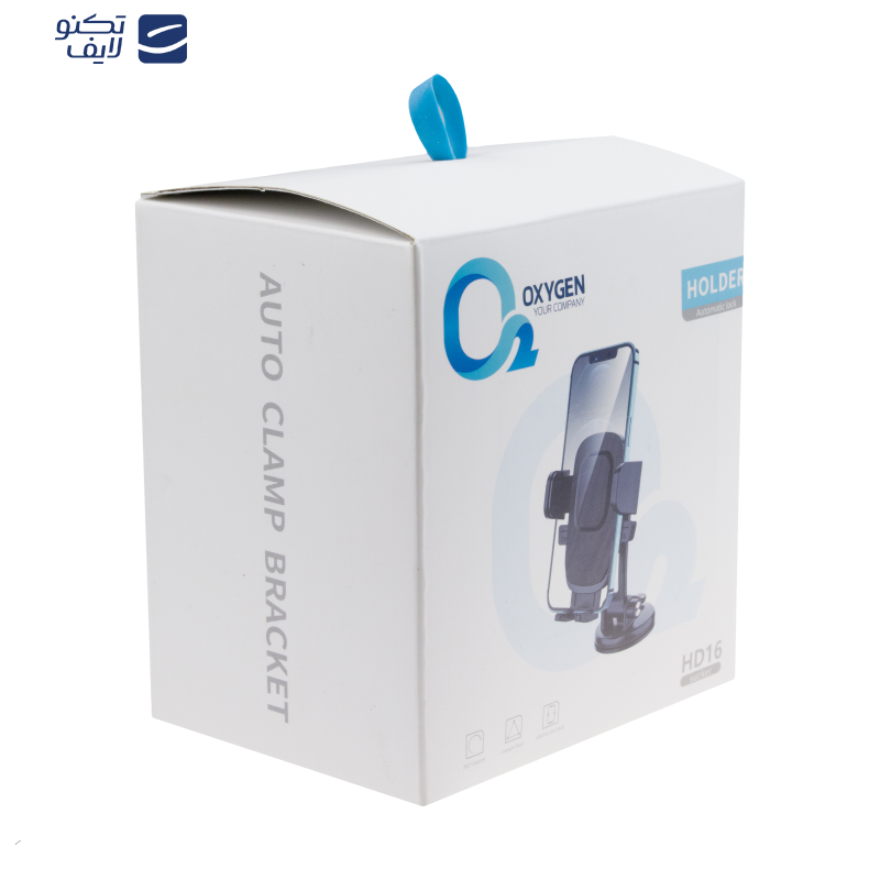 پایه نگهدارنده گوشی موبایل اکسیژن مدل HD16 پایه نگهدارنده گوشی موبایل اکسیژن مدل HD16