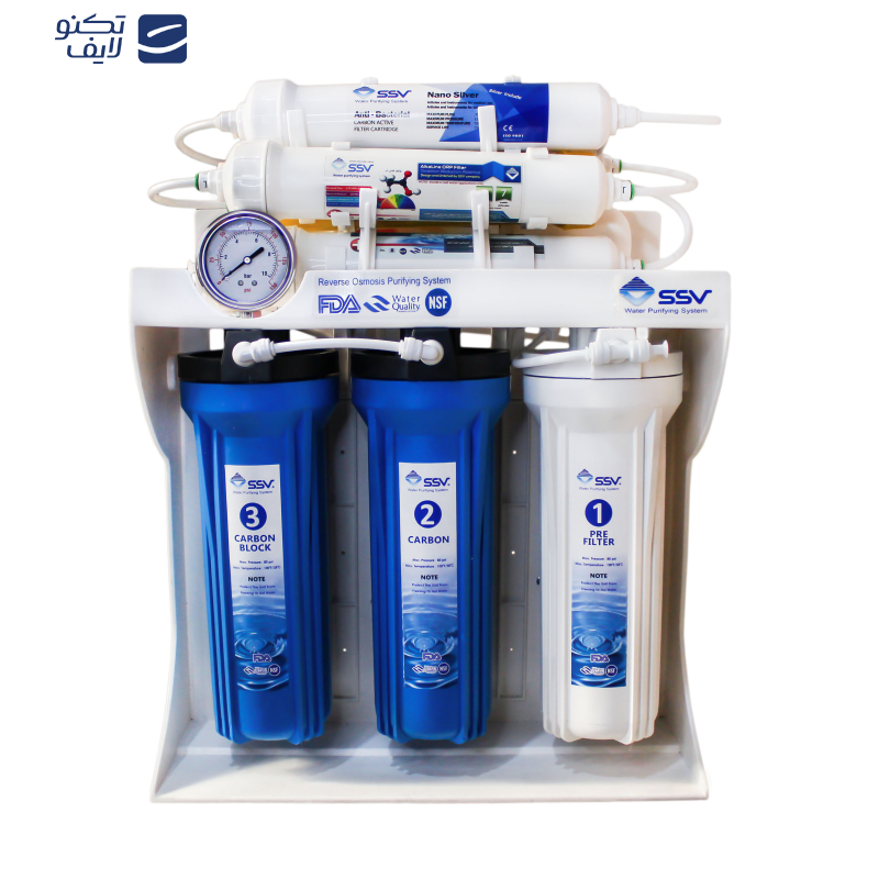 دستگاه تصفیه کننده آب اس اس وی مدل BlueStar X1000 به همراه فیلتر تصفیه آب 3 عددی و شارژ 3 عددی دستگاه تصفیه کننده آب اس اس وی مدل BlueStar X1000 به همراه فیلتر تصفیه آب 3 عددی و شارژ 3 عددی