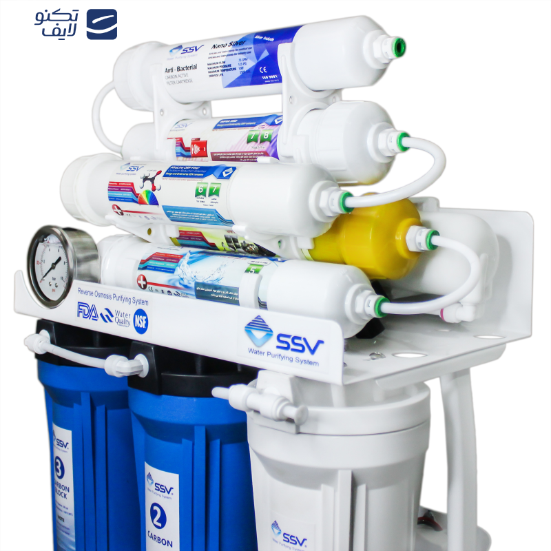 دستگاه تصفیه کننده آب اس اس وی مدل MaxBlue 2wx900 به همراه شیر تصفیه آب دستگاه تصفیه کننده آب اس اس وی مدل MaxBlue 2wx900 به همراه شیر تصفیه آب