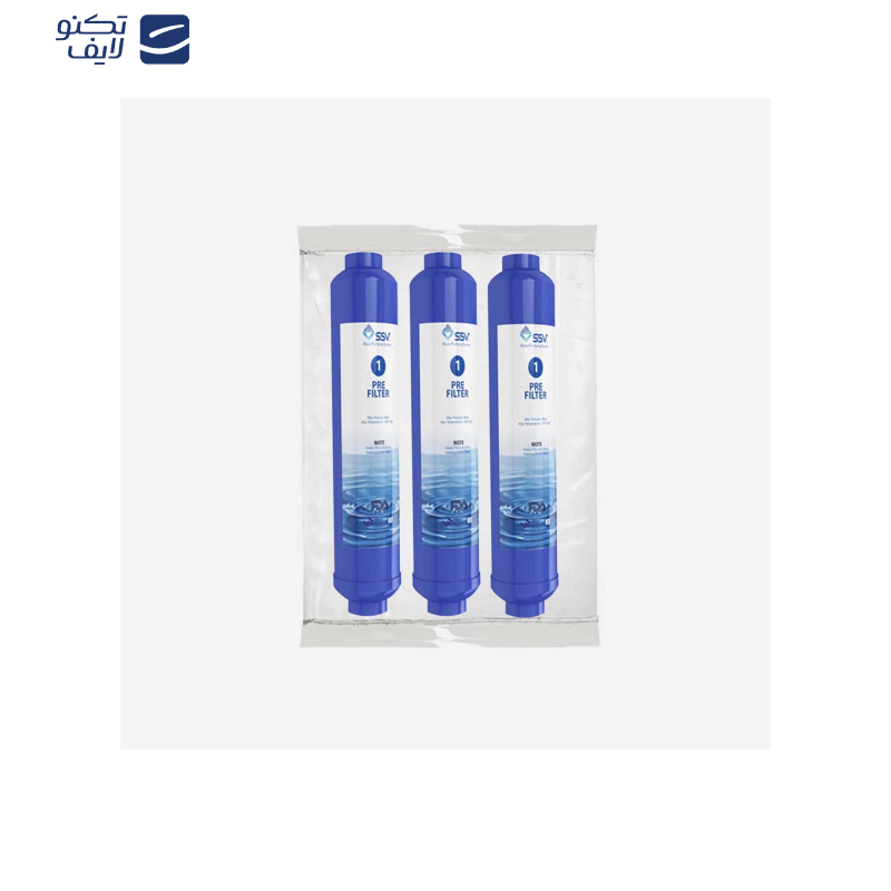 فیلتر دستگاه تصفیه آب اس اس وی مدل L-P.P بسته 3 عددی فیلتر دستگاه تصفیه آب اس اس وی مدل L-P.P بسته 3 عددی