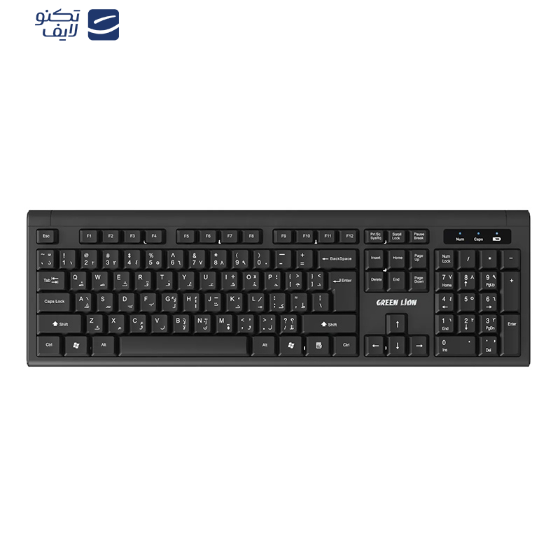 کیبورد و ماوس گرین لاین مدل GKM-200