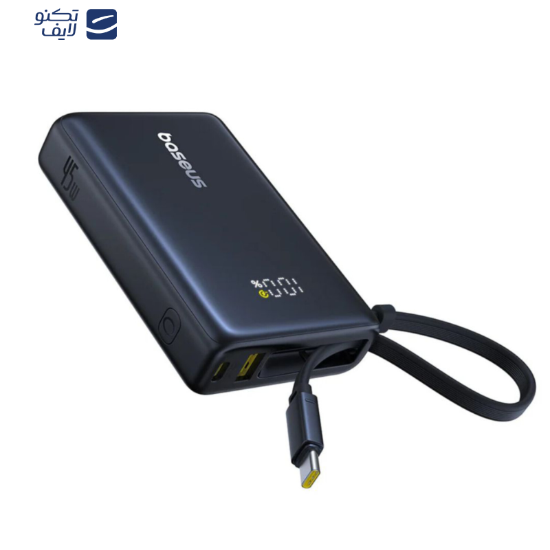 پاوربانک بیسوس مدل PicoGo 45W ظرفیت 10000 میلی آمپر ساعت  پاوربانک بیسوس مدل PicoGo 45W ظرفیت 10000 میلی آمپر ساعت