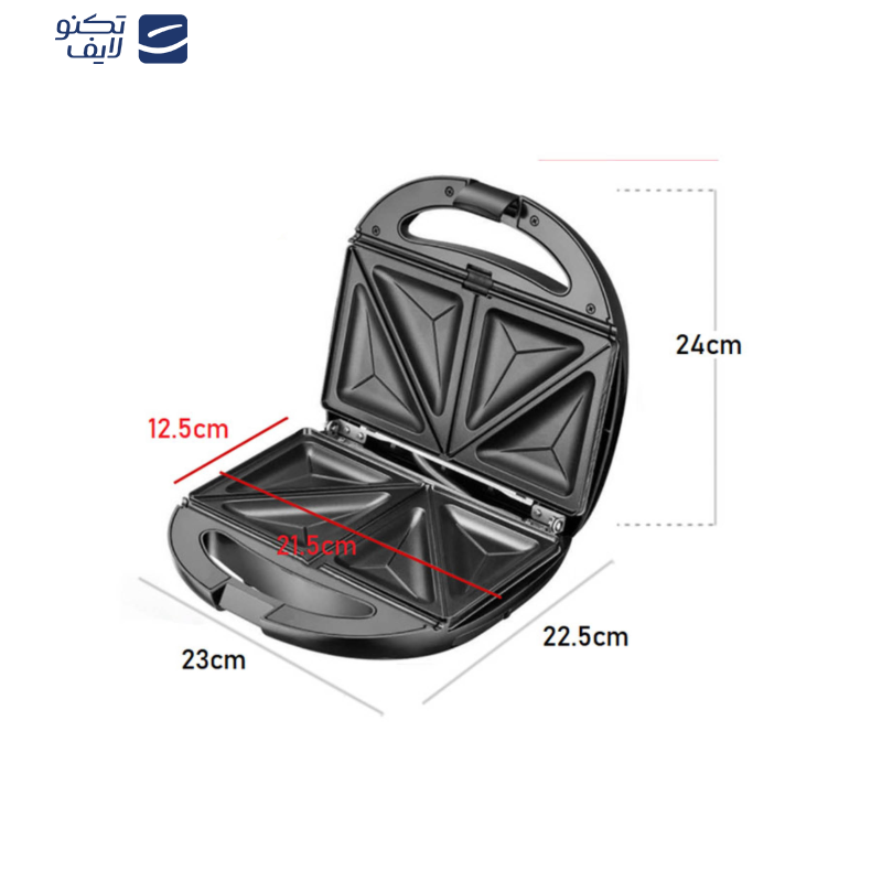 ساندویچساز یک خانه دسینی مدل DS-411 ساندویچساز یک خانه دسینی مدل DS-411