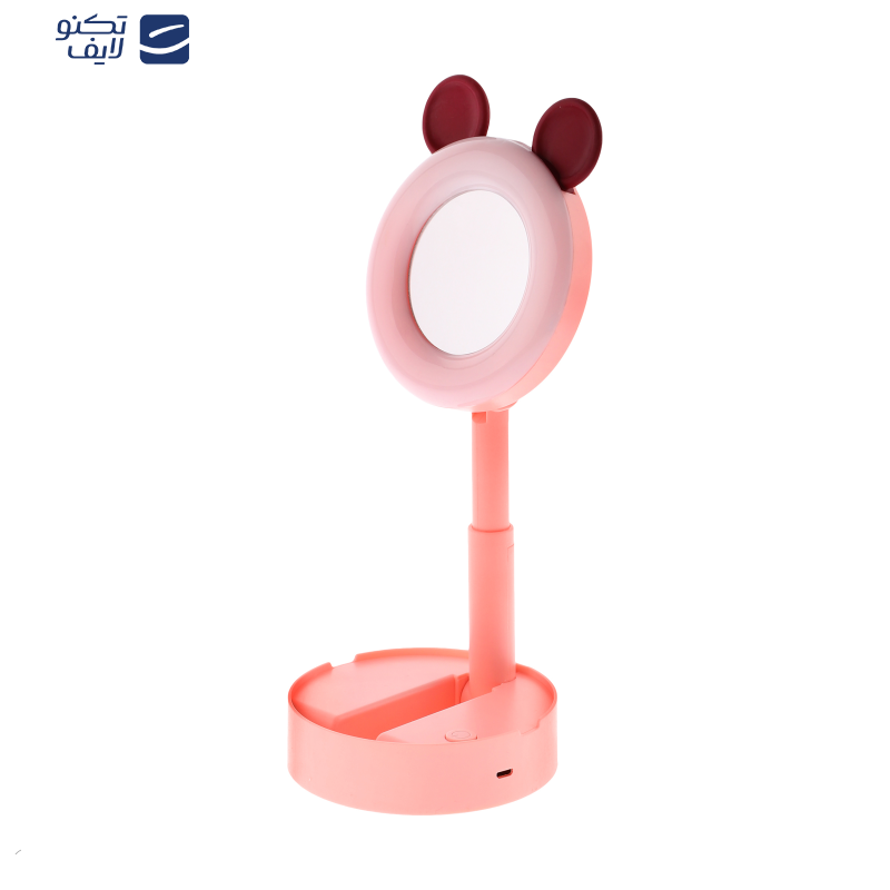 آینه آرایشی رینگلایتدار مدل S-04 آینه آرایشی رینگلایتدار مدل S-04