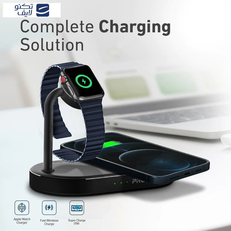 شارژر بی سیم پرومیت مدل WAVEPOWER.EU-BK شارژر بی سیم پرومیت مدل WAVEPOWER.EU-BK