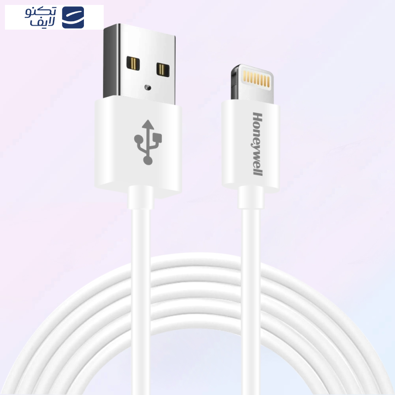 کابل USB به لایتنینگ هانیول مدل HC000015/CBL/1.2M/WHT/NB طول 1.2 متر کابل USB به لایتنینگ هانیول مدل HC000015/CBL/1.2M/WHT/NB طول 1.2 متر