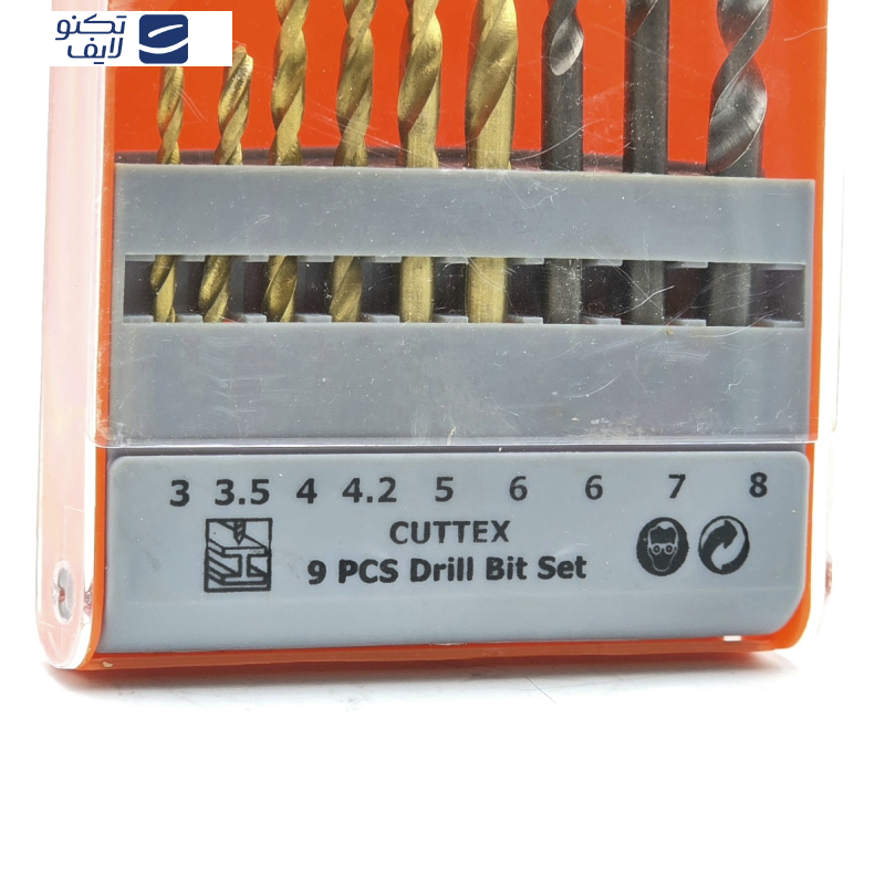 مته باس مدلDrill Bit Set مخصوص چوب ودیوار مجموعه 9 عددی