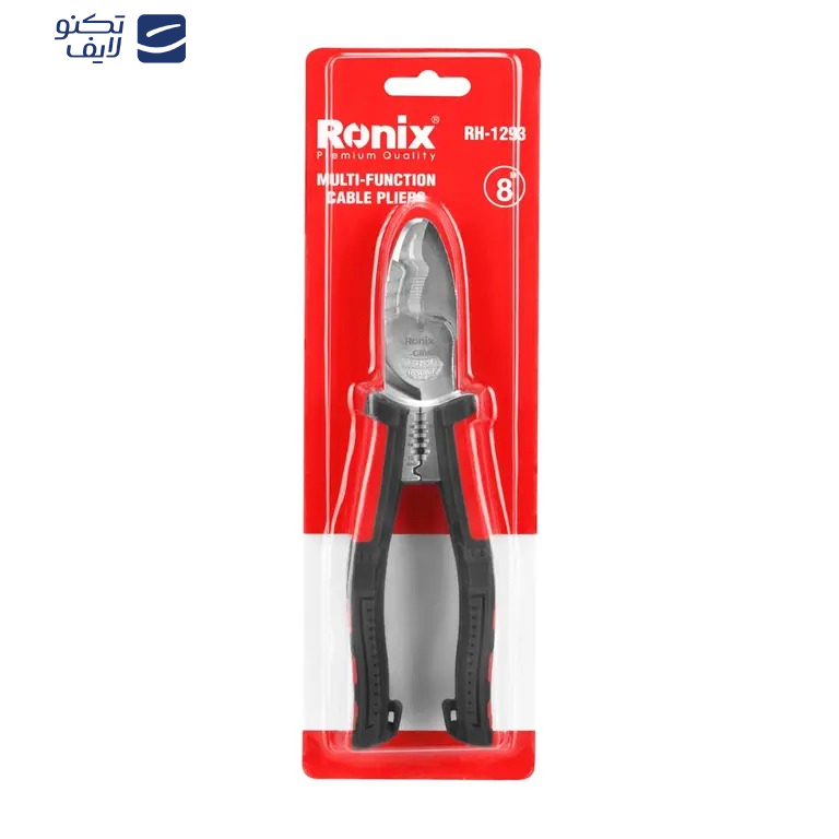 انبر کابل بر رونیکس مدل RH-1293 سایز 8 اینچ انبر کابل بر رونیکس مدل RH-1293 سایز 8 اینچ