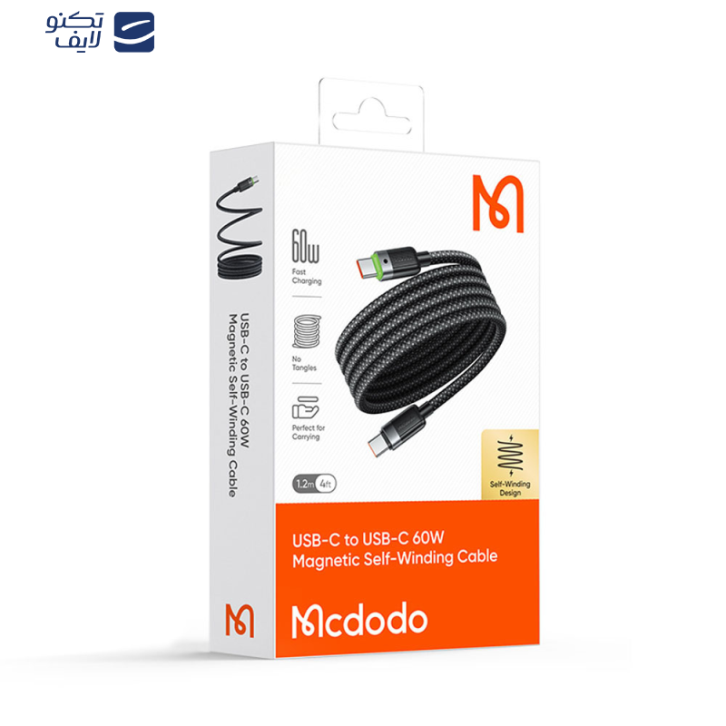 کابل USB-C مک دودو مدل CA-2000 طول 1.2 متر