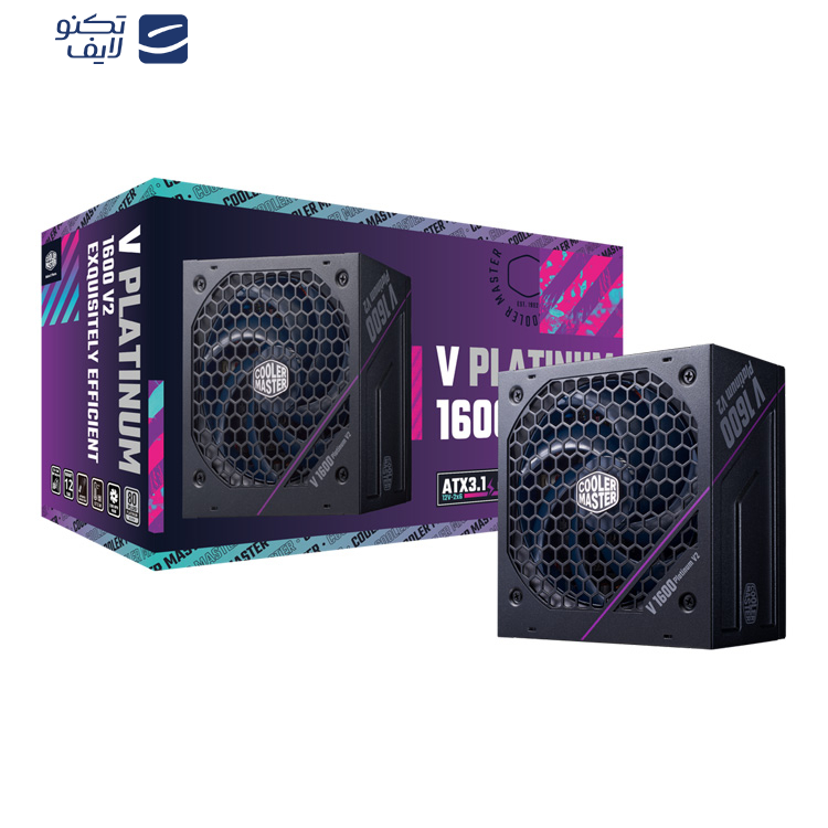 منبع تغذیه کامپیوتر کولر مستر مدل V 1600 Platinum V2 ATX 3.1