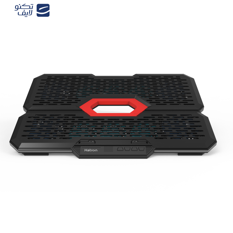 پایه خنک کننده لپ تاپ گیمینگ دارای پورت USB-C هترون مدل HCP138 پایه خنک کننده لپ تاپ گیمینگ دارای پورت USB-C هترون مدل HCP138