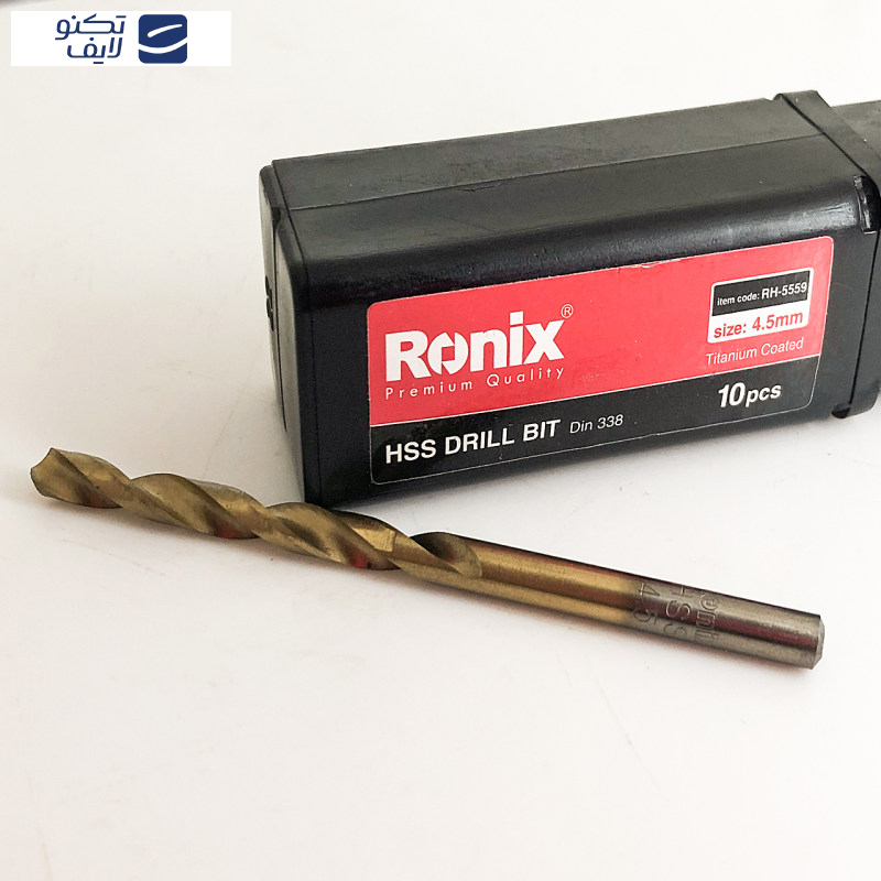 مته آهن رونیکس کد 5559 RH سایز 4.5 میلیمتر بسته 10 عددی مته آهن رونیکس کد 5559 RH سایز 4.5 میلیمتر بسته 10 عددی