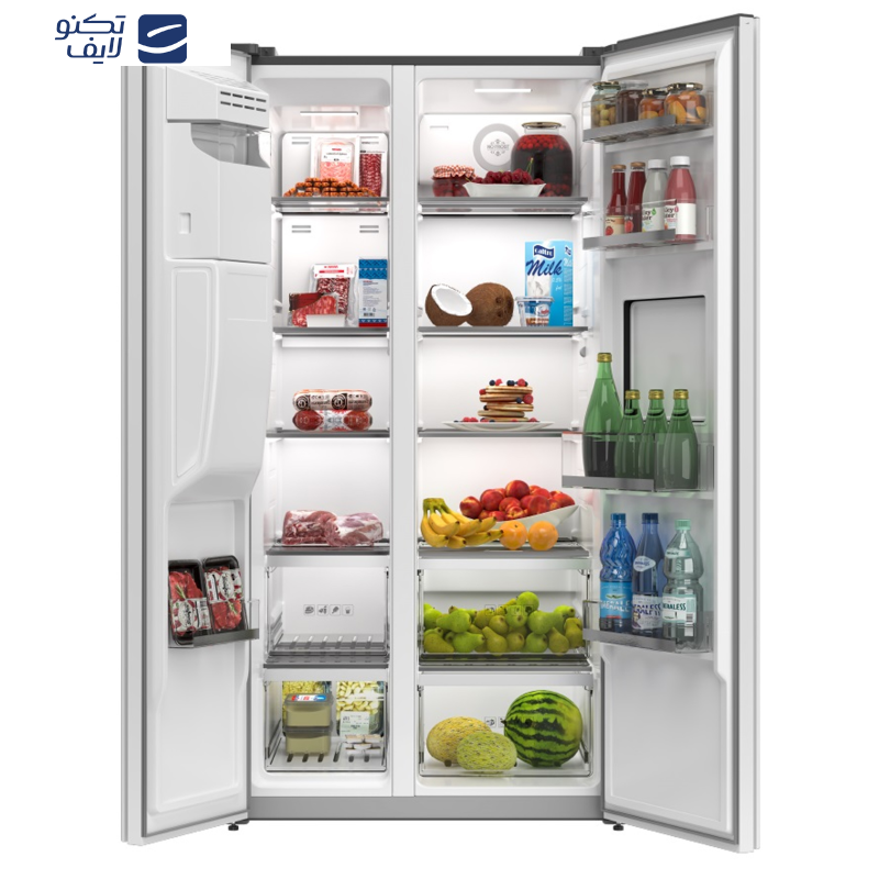 یخچال فریزر ساید بای ساید 32 فوت جی پلاس مدل GSS-P7923 یخچال فریزر ساید بای ساید 32 فوت جی پلاس مدل GSS-P7923