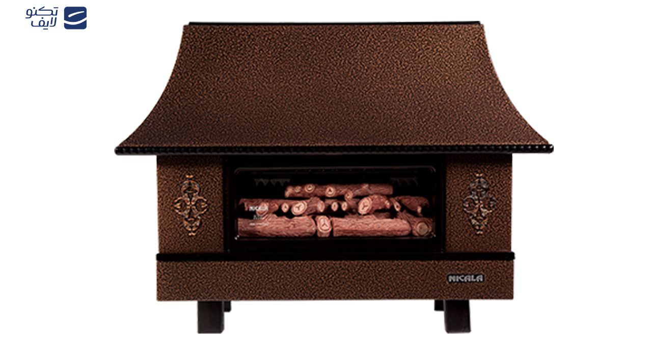 بخاری گازی شومینه ای نیک کالا مدل زرین mc28 بخاری گازی شومینه ای نیک کالا مدل زرین mc28