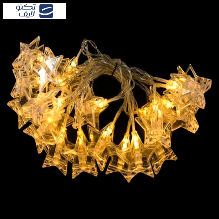 ریسه ال ای دی مدل گیره ستاره کد 20Lamp طول 4.5 متر