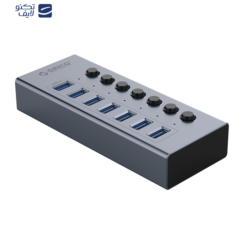 هاب 7پورت اوریکو مدل BT2U3-7AB هاب 7پورت اوریکو مدل BT2U3-7AB