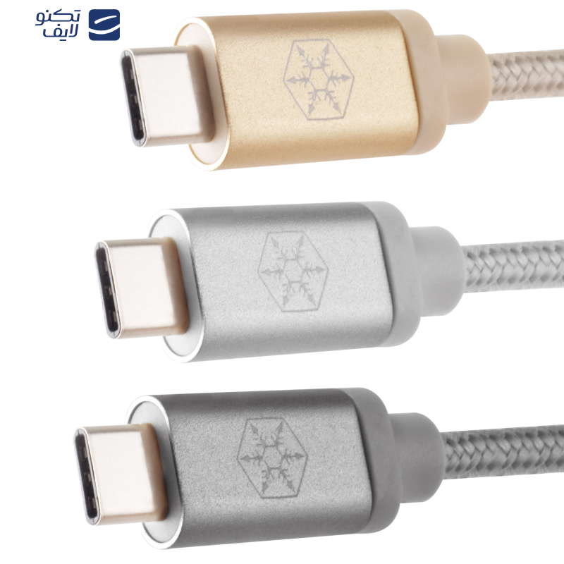 کابل تبدیل USB به USB-C سیلوراستون مدل CPU04 طول 1 متر