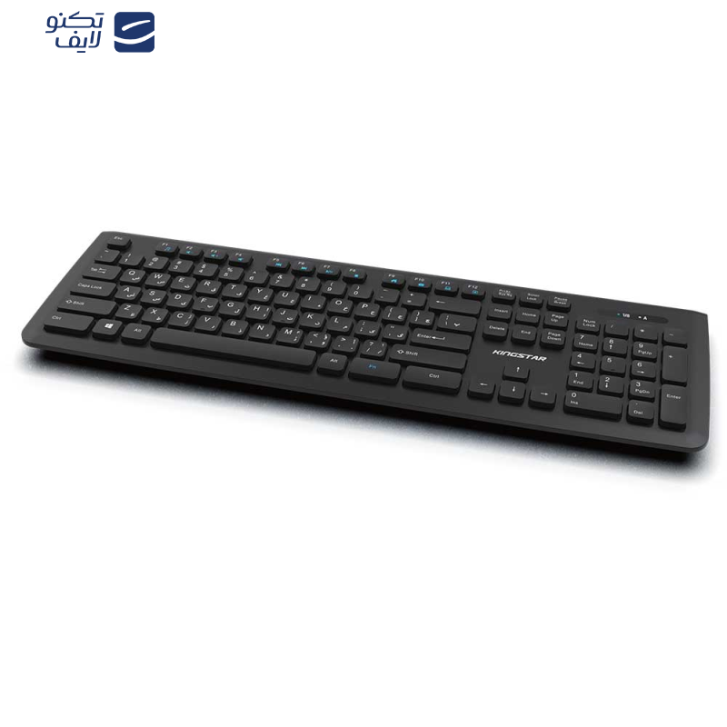 کیبورد بی سیم کینگ استار مدل KB75W کیبورد بی سیم کینگ استار مدل KB75W