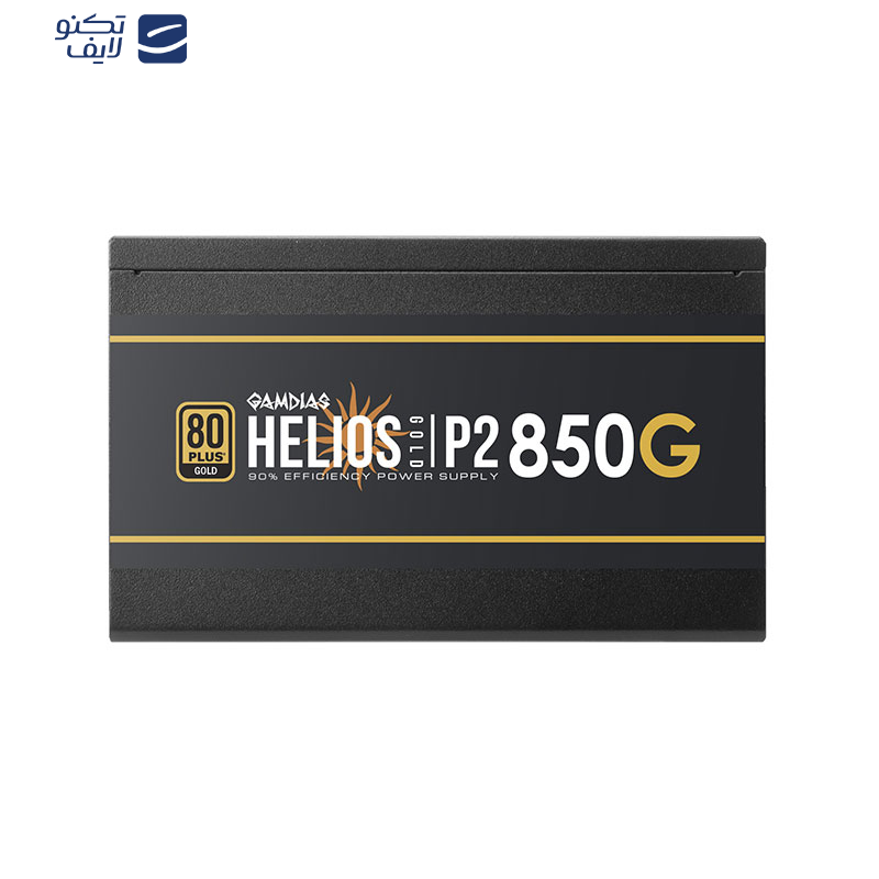 منبع تغذیه کامپیوتر 850W وات گیم دیاس مدل HELIOS P2-850G منبع تغذیه کامپیوتر 850W وات گیم دیاس مدل HELIOS P2-850G