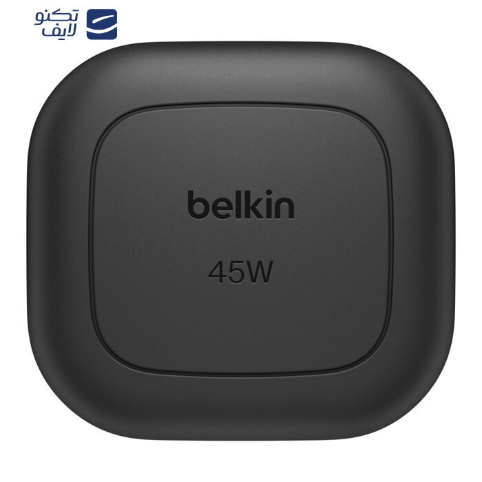 شارژر دیواری 45 وات بلکین مدل BoostCharge Compact به همراه کابل USB-C شارژر دیواری 45 وات بلکین مدل BoostCharge Compact به همراه کابل USB-C
