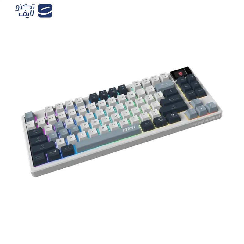 کیبورد مخصوص بازی ام اس آی مدل FORGE GK600 TKL SKY کیبورد مخصوص بازی ام اس آی مدل FORGE GK600 TKL SKY