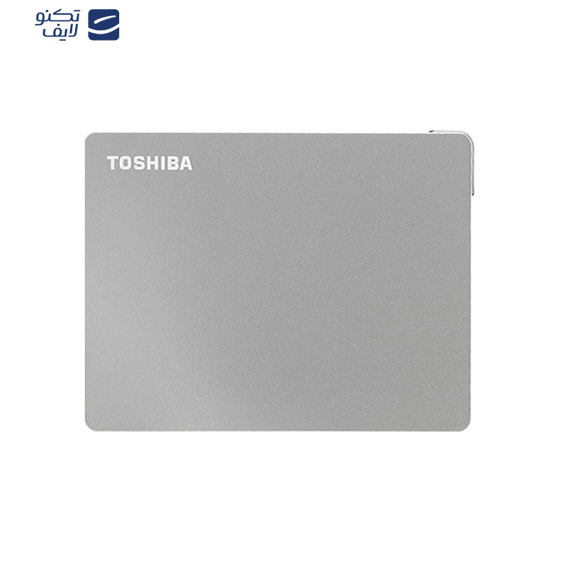 هارد اکسترنال توشیبا مدل Canvio Flex ظرفیت یک ترابایت دارای رابط USB Type-A 3.2