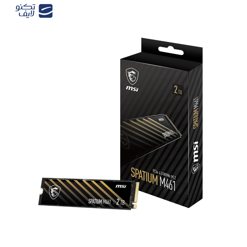 اس اس دی اینترنال PCIe Gen4 x4 ام اس آی مدل M461 ظرفیت 2 ترابایت اس اس دی اینترنال PCIe Gen4 x4 ام اس آی مدل M461 ظرفیت 2 ترابایت