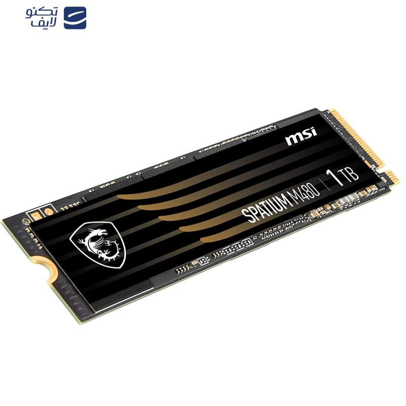 اس اس دی اینترنال ام اس آی مدل SPATIUM M480 PCIe 4.0 NVMe M.2 ظرفیت یک ترابایت اس اس دی اینترنال ام اس آی مدل SPATIUM M480 PCIe 4.0 NVMe M.2 ظرفیت یک ترابایت