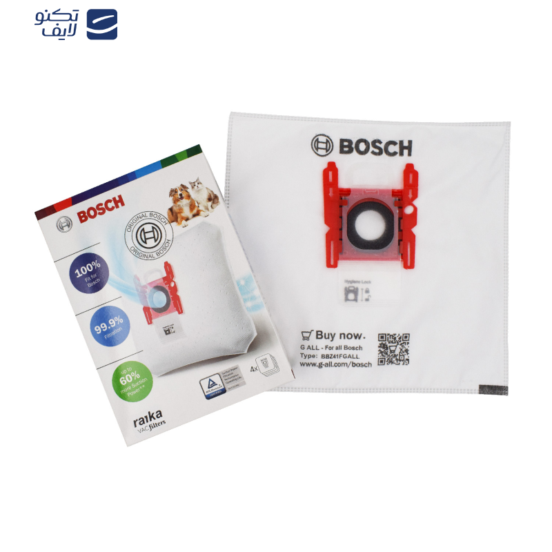 پاکت جاروبرقی مدل TYPE G بسته 4 عددی مناسب برای جاروبرقی بوش پاکت جاروبرقی مدل TYPE G بسته 4 عددی مناسب برای جاروبرقی بوش