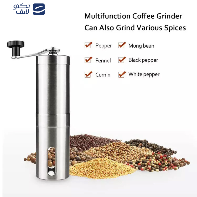 آسیاب دستی یونیک لایف مدل PRO-25 کد 01