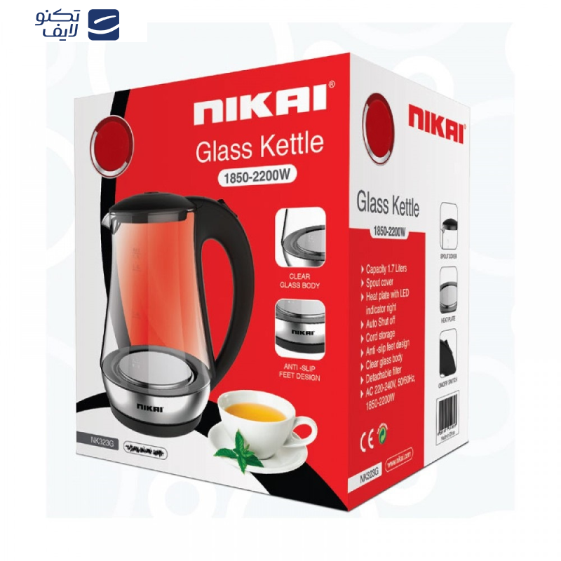 کتری برقی نیکای مدل NK323G کتری برقی نیکای مدل NK323G