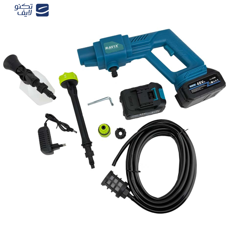 کارواش شارژی 50بار 48ولت راویکس مدل RX-48V