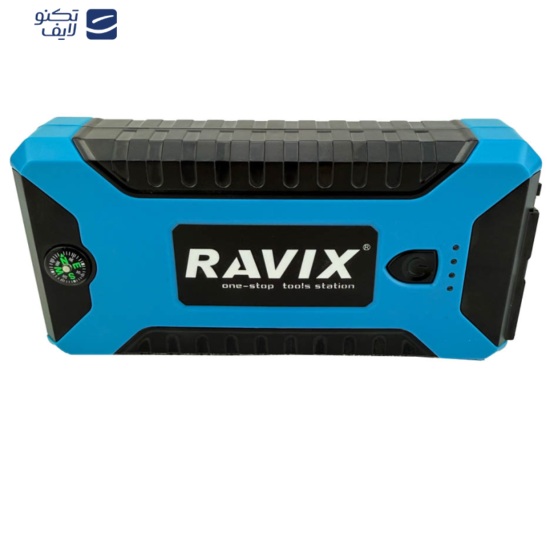 جامپ استارتر و کمپرسور فندکی راویکس مدل RX-J29B مجموعه 7 عددی