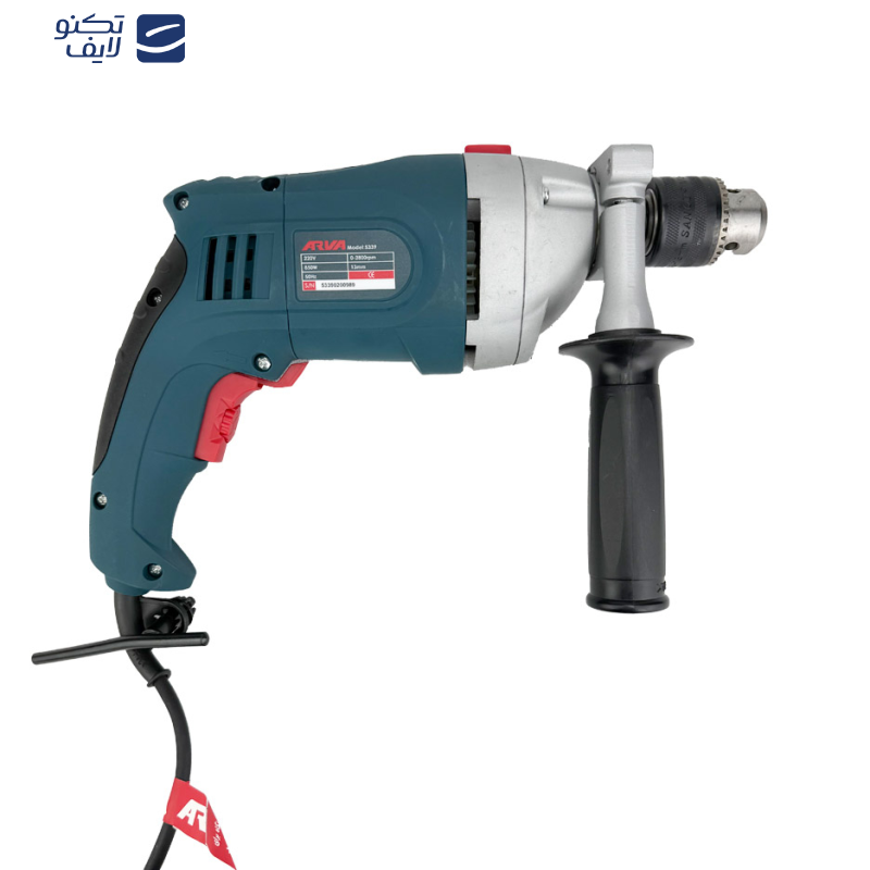 دريل چكشي 13 ميلي متری 850 وات آروا مدل 5339 دريل چكشي 13 ميلي متری 850 وات آروا مدل 5339