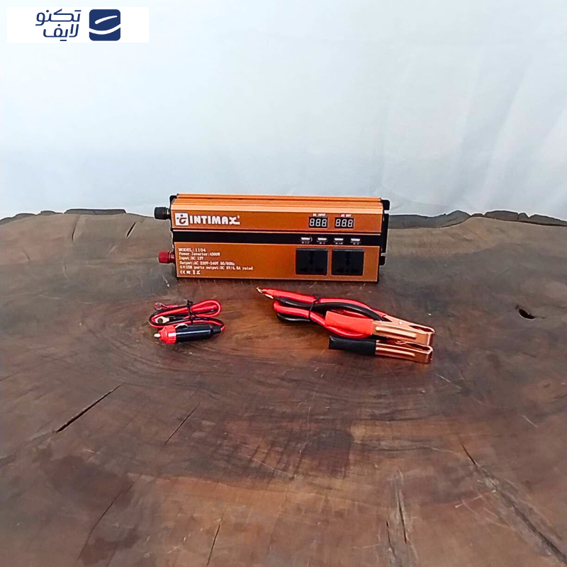 مبدل برق خودرو صنعتی اینتیمکث کد 1104 ظرفیت 4500 وات