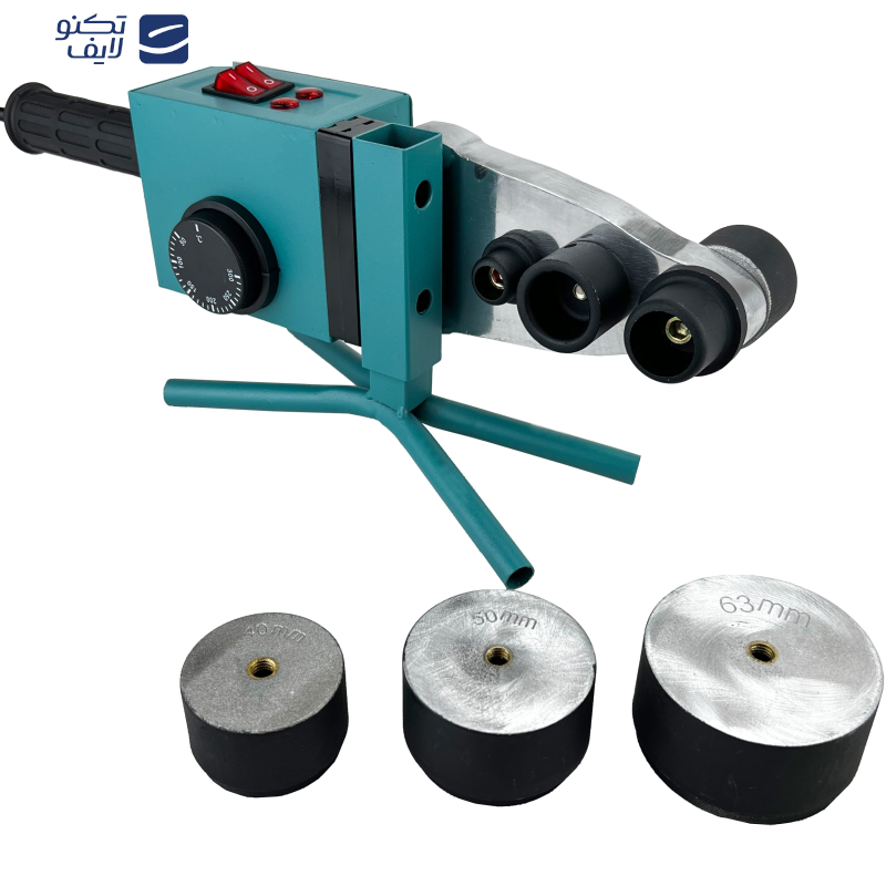 دستگاه جوش لوله پلیمری پاور اکشن مدل TW 1700 مجموعه 11 عددی