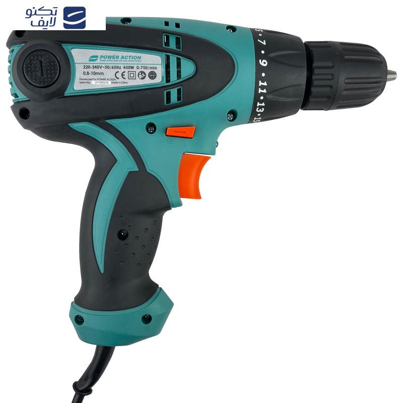 پیچ گوشتی برقی پاور اکشن مدل HD 450