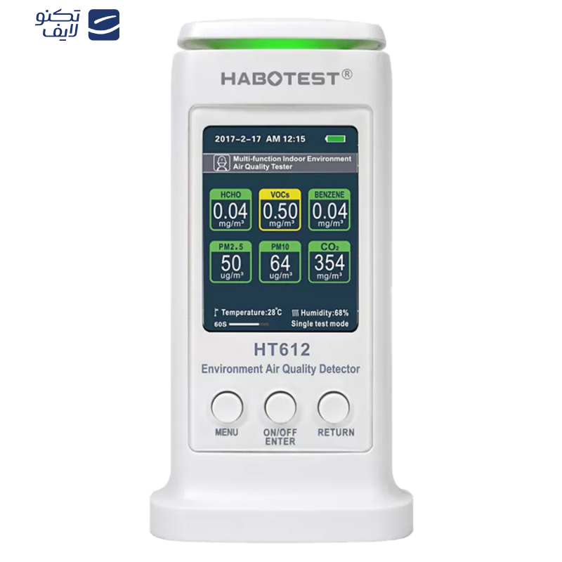 دستگاه سنجش کیفیت هوا هابوتست مدل HT612 دستگاه سنجش کیفیت هوا هابوتست مدل HT612