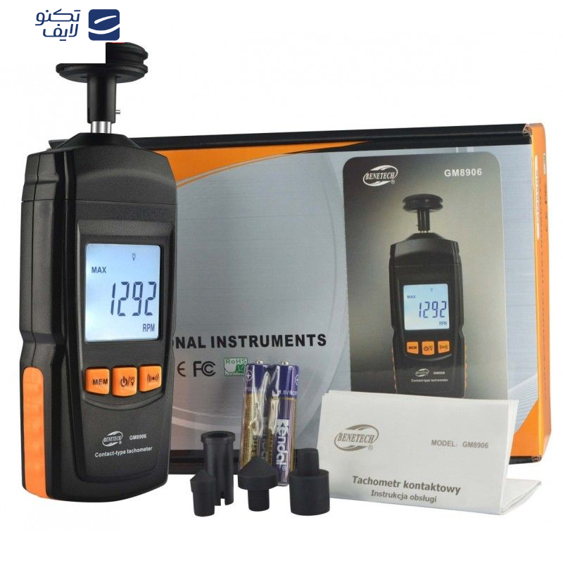 دورسنج مکانیکی بنتک مدل GM8906 دورسنج مکانیکی بنتک مدل GM8906
