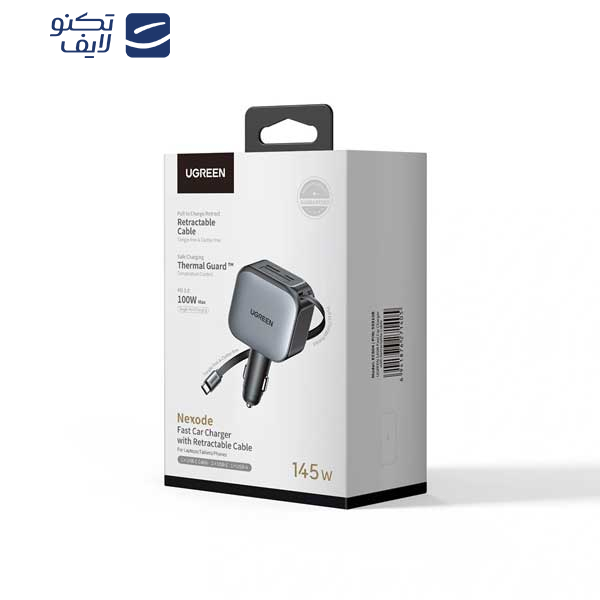شارژر فندکی 100 وات یوگرین مدل 55910B شارژر فندکی 100 وات یوگرین مدل 55910B