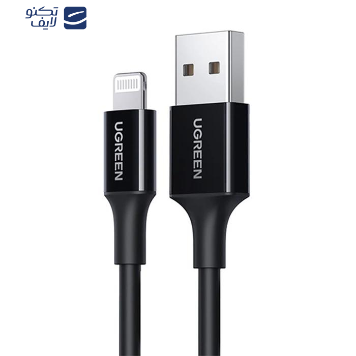 کابل تبدیل USB به لایتنینگ یوگرین مدل US155 طول 2 متر کابل تبدیل USB به لایتنینگ یوگرین مدل US155 طول 2 متر