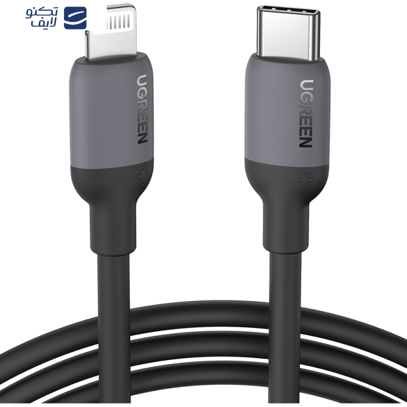کابل تبدیل USB-C به لایتنینگ یوگرین مدل US387 طول 1 متر کابل تبدیل USB-C به لایتنینگ یوگرین مدل US387 طول 1 متر