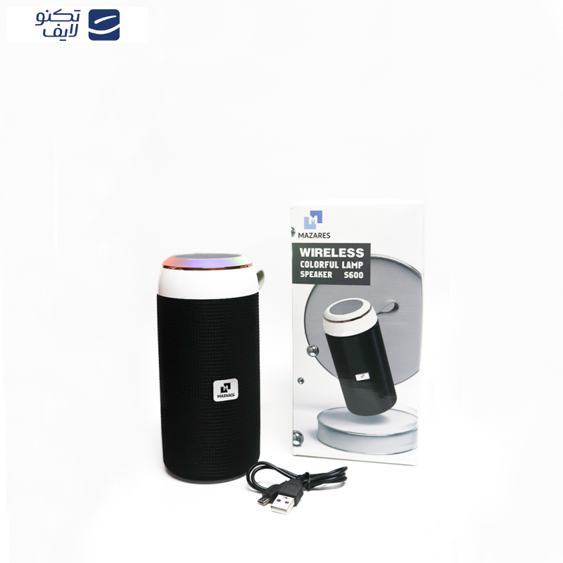 اسپیکر بلوتوثی قابل حمل مازارس مدل S600 اسپیکر بلوتوثی قابل حمل مازارس مدل S600
