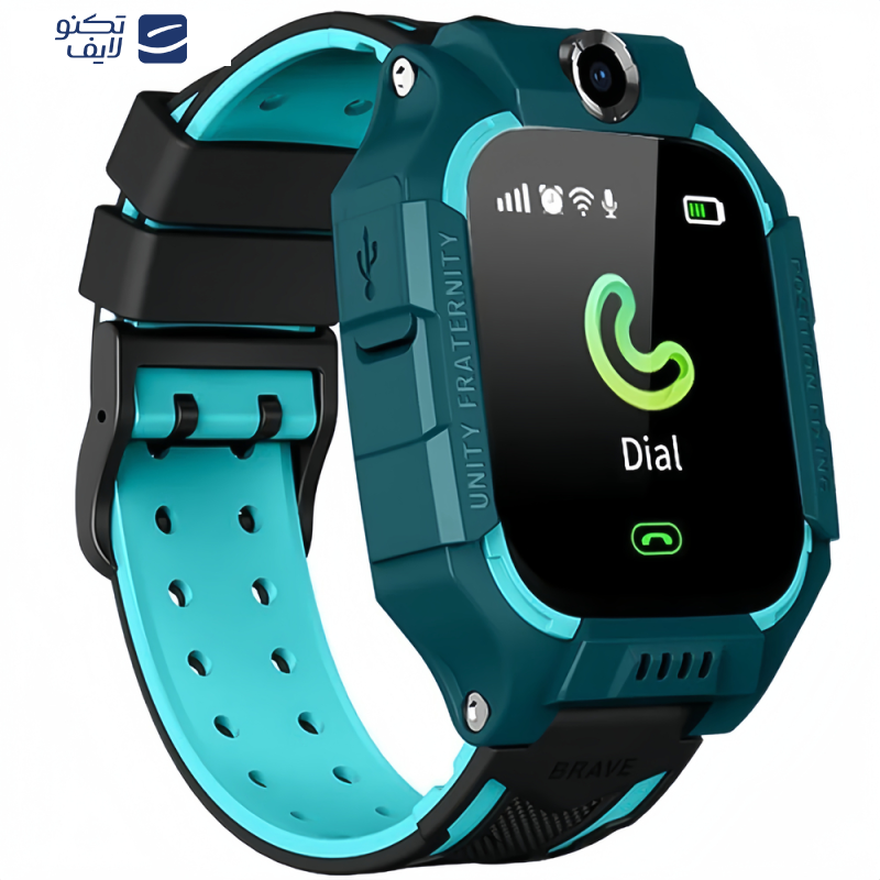 ساعت هوشمند گرین لاین مدل KIDS SERIES 5 مناسب برای کودکان, دارای قابلیت های شتاب سنج و ژیروسکوپ, بند سیلیکون