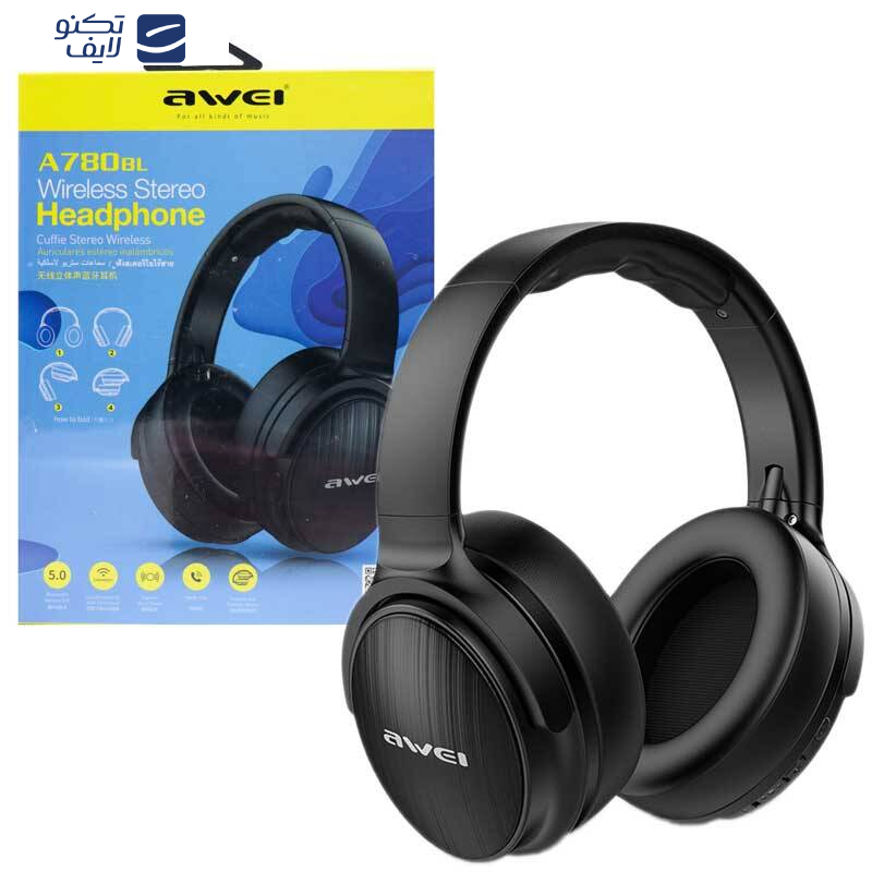 هدفون بلوتوثی اوی مدل awei A780 pro هدفون بلوتوثی اوی مدل awei A780 pro